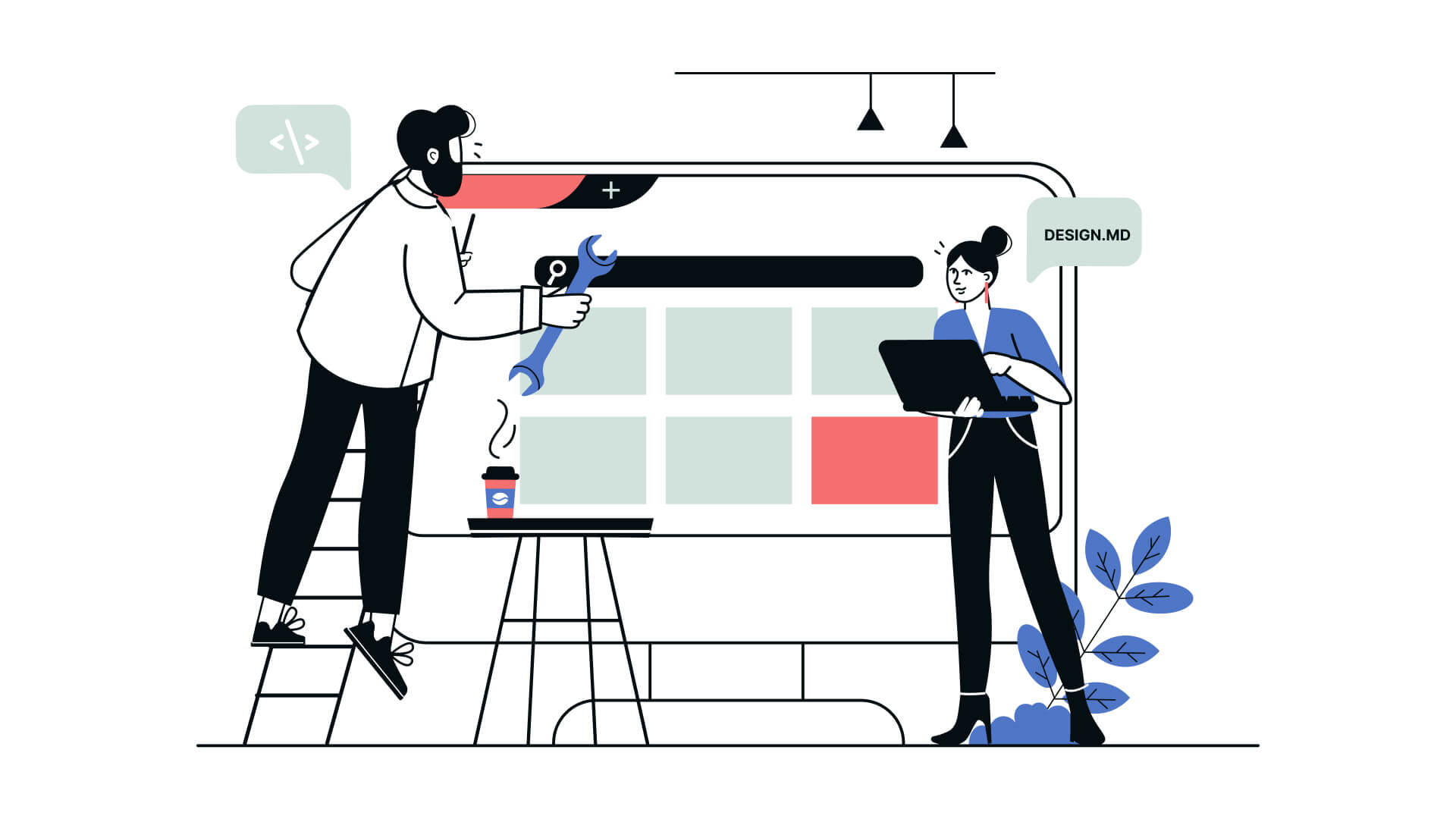 Design.md y markdown para diseñadores de producto